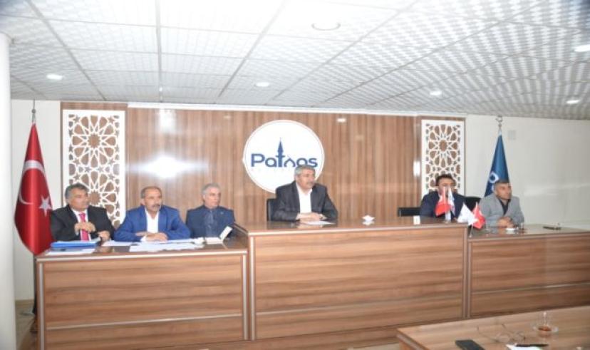 Patnos Belediye Meclisi’nde önemli kararlar alındı
