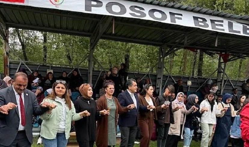 Posof mesire alanında bayram sevinci