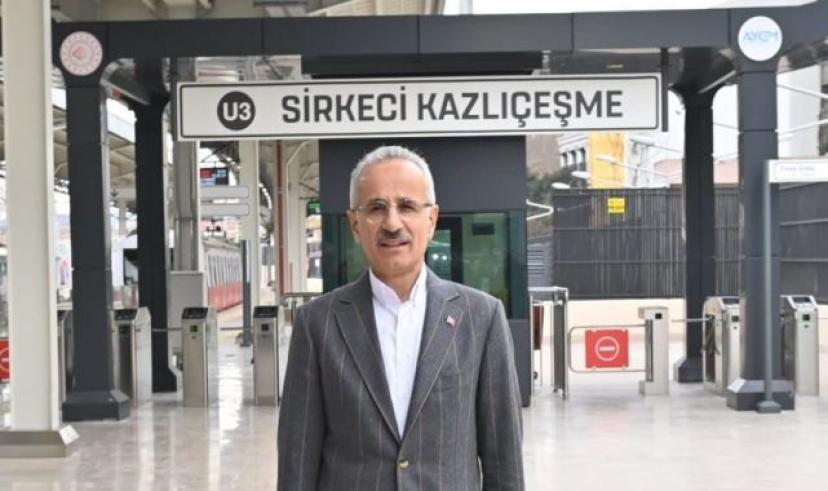 Sirkeci-Kazlıçeşme Hattı dünya listesinde