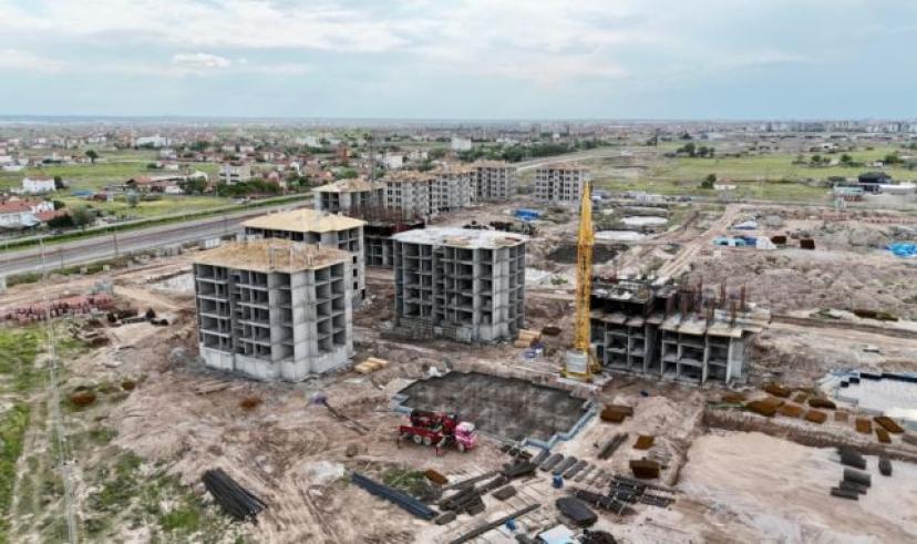 Sosyal Konut Projesi Hızla İlerliyor