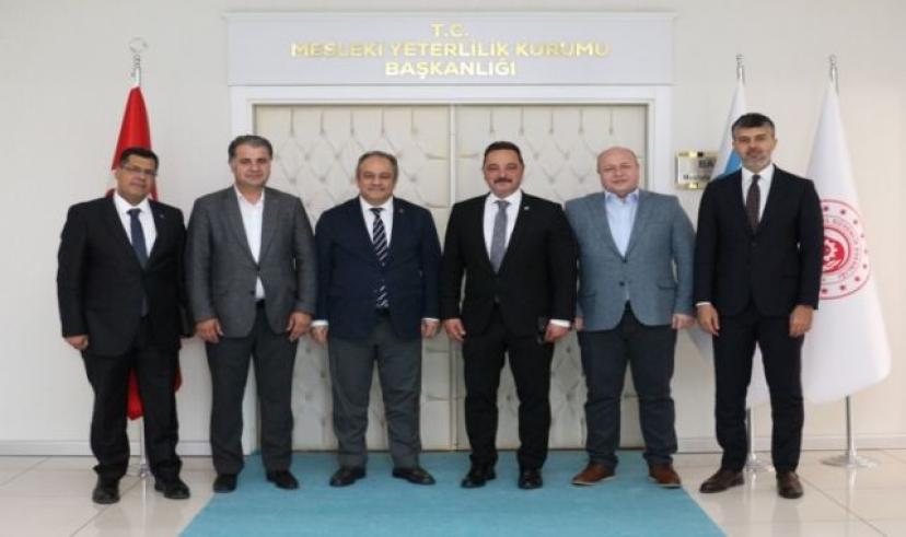 TİMBİR’den MYK Başkanı Prof. Dr. Mustafa Necmi İLHAN’a Ziyaret