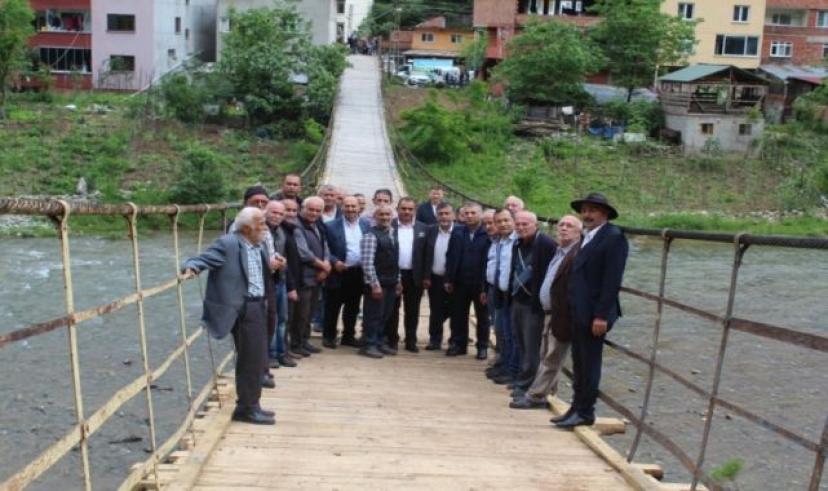 Tirebolu Kaymakamı Kuzgun Köyünde İncelemelerde Bulundu