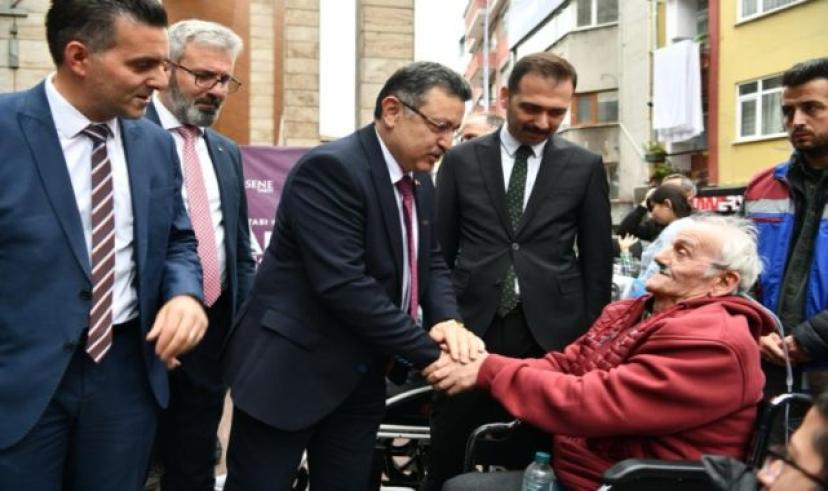 Trabzon’da yardım eli engellilere ulaştı