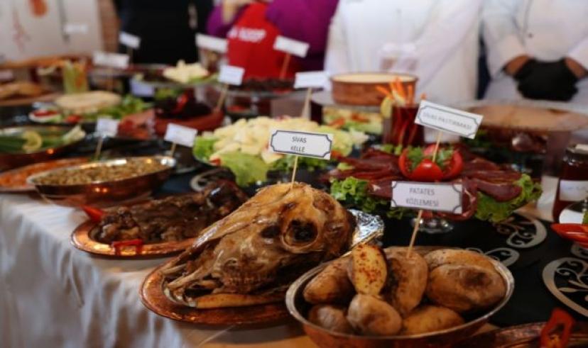 Türk Mutfağı Haftasında Sivas lezzetleri damakları çatlattı