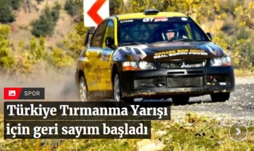 Türkiye Tırmanma Yarışı için geri sayım başladı