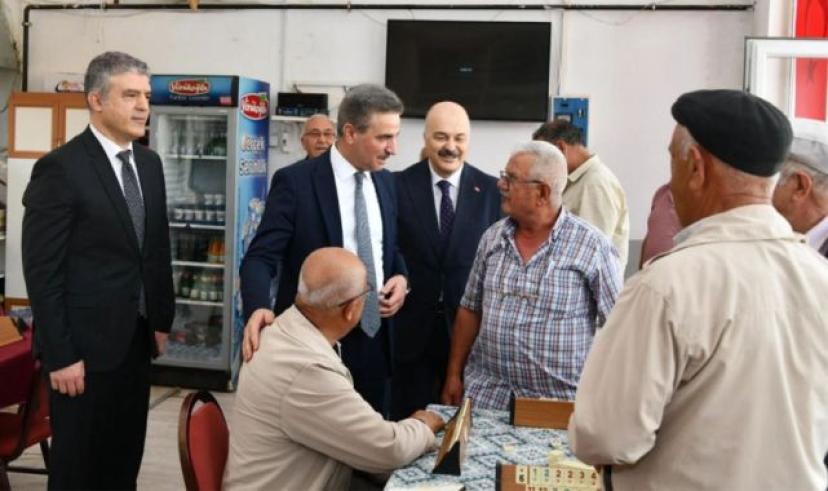Vali Baruş Gönen ilçesinde