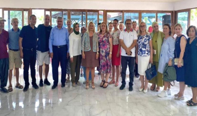 Aksu’da çanta örgü sergisi açılışı