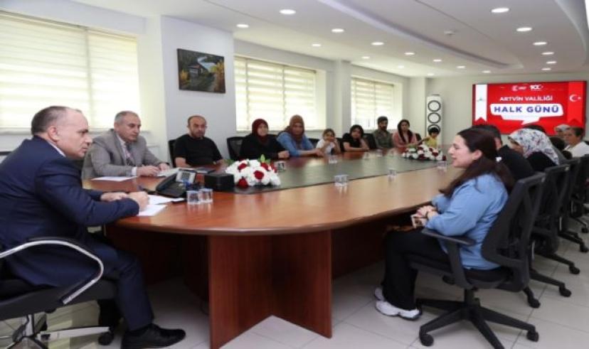  Artvin’de Halk Günü toplantısı yapıldı