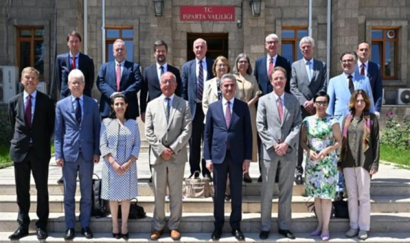 Avrupa Birliği Delegasyonu Isparta’da