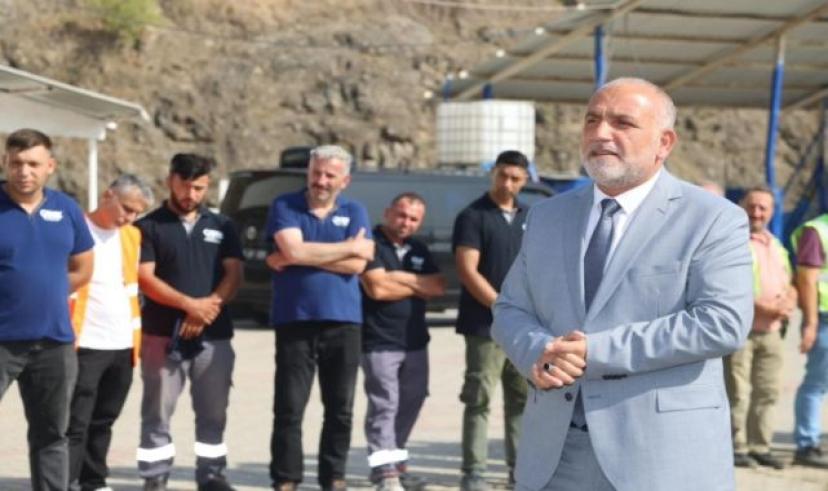 Başkan İbrahim Sandıkçı Personelle Bayramlaştı