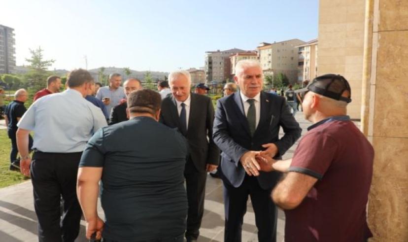 Başkan Memiş Personeliyle Bayramlaştı