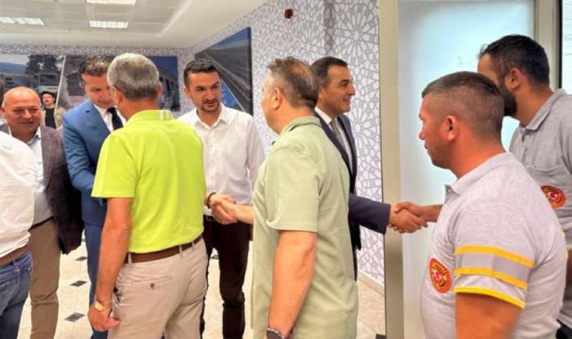 Burdur İl Özel İdaresinde bayramlaşma