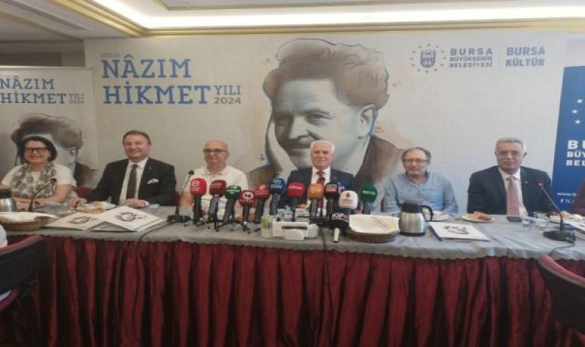 Bursa’da 2024 ‘Nazım Hikmet yılı’ olacak