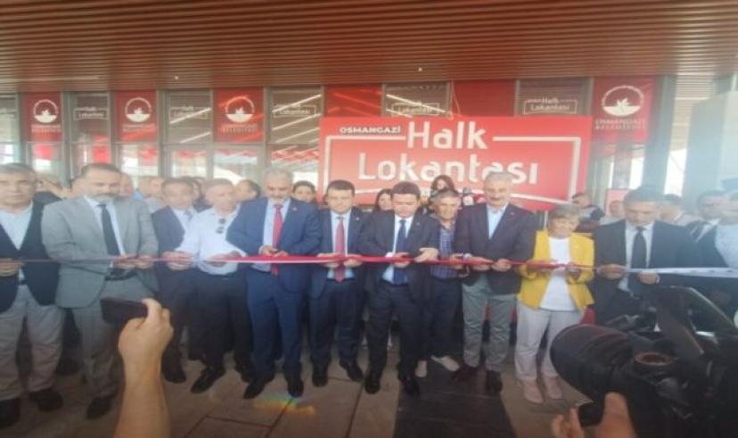 Bursa’da Osmangazi Halk Lokantası açıldı