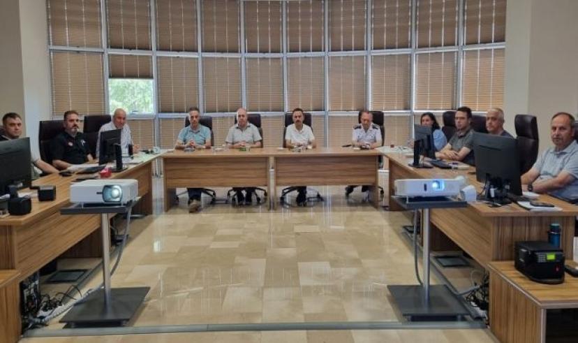 Çanakkale’de yangınlarla mücadele masaya yatırıldı