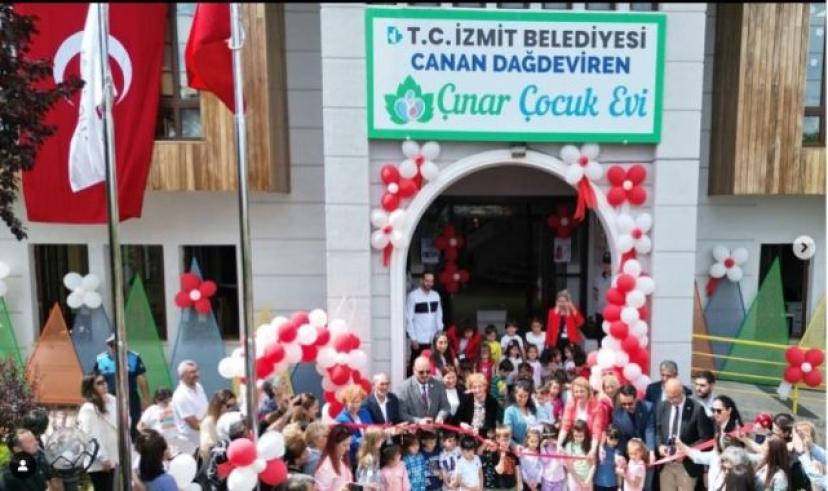Canan Dağdeviren Çınar Çocuk Evi açıldı