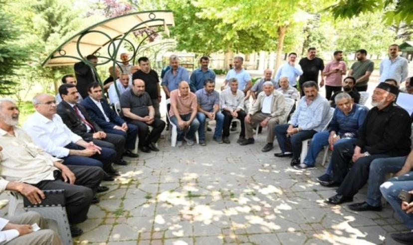 Çöşnük Sakinleri sorunları Başkan Taşkın’a ilettiler