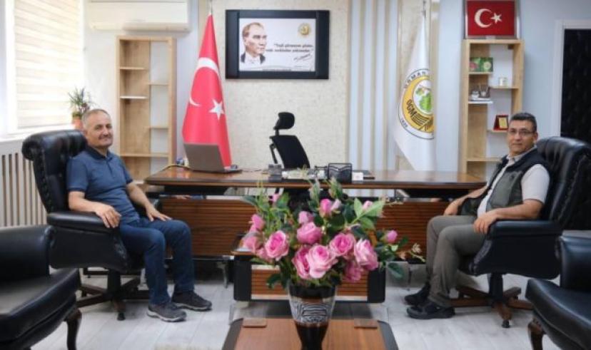 Etli, Özdemir’i ziyaret etti