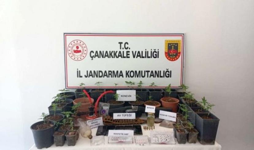 Jandarma Çanakkale’de uyuşturucu tacirlerine göz açtırmıyor