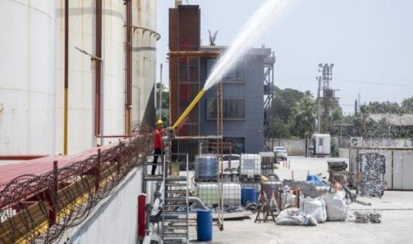 Mersin Büyükşehir İtfaiyesi yapıları yangın riskine karşı denetliyor