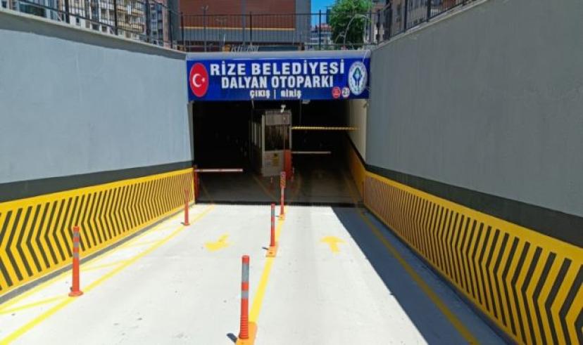 Rize’de iki yeni araç otoparkı hizmete açıldı