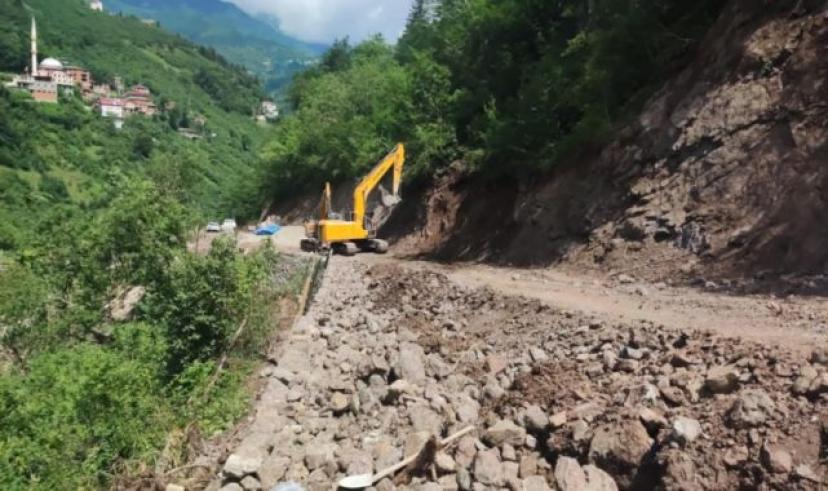 Selin vurduğu mahallere Trabzon Büyükşehir’den yeni yol 