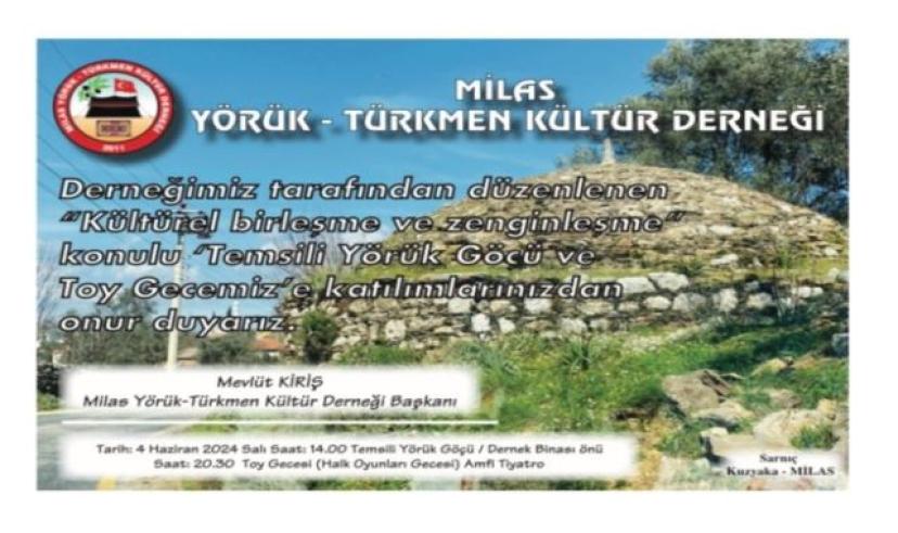 Temsili Yörük Göçü ve Toy Gecesi