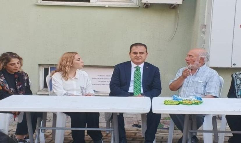 Vali Akbıyık’tan Ak Parti Mkyk Üyesi Yelda Erol Gökcan’a taziye ziyareti