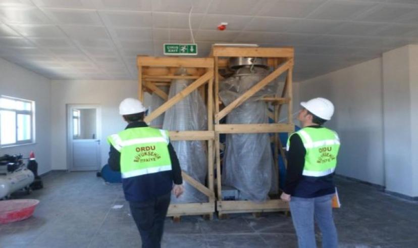 Yangına karşı güvenli binalar oluşturuluyor