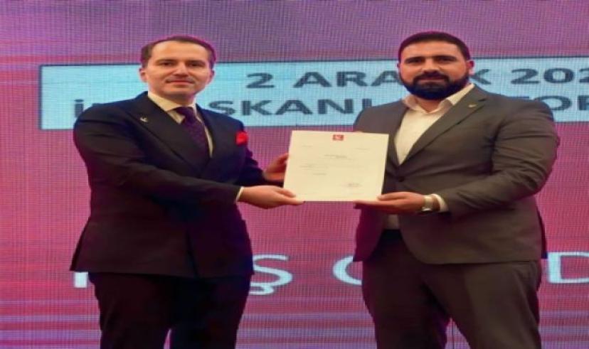 Yeniden Refah Partisi  Aksaray İl Başkanı istifa etti