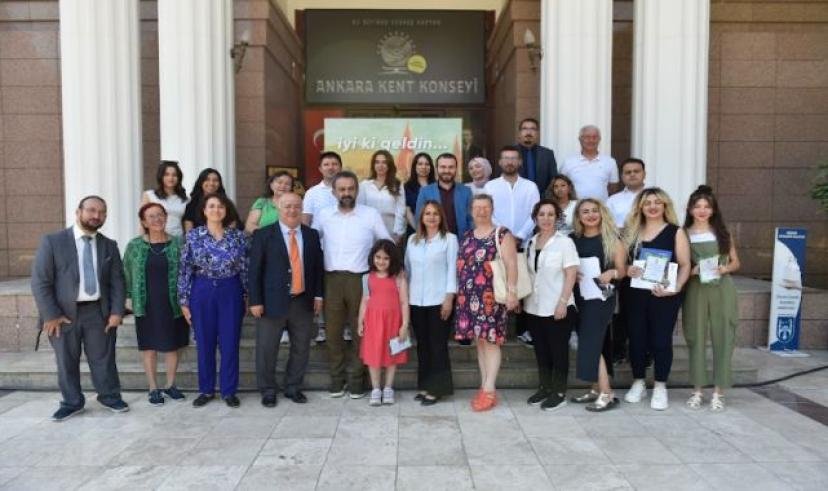Ahi Kadınları Ankara Kent Konseyini Ziyaret Etti