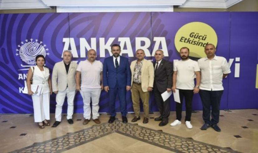 Anadolu Ankara Turizm İşletmeleri Derneği’nden Ankara Kent Konseyi’ne ziyaret  