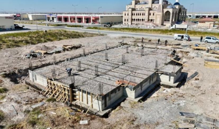 ASTİM’de yeni Aile Sağlık Merkezi İnşaatı hızla ilerliyor