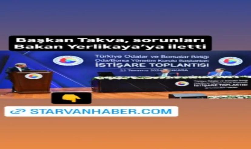 Başkan Takva, sorunları Bakan Yerlikaya’ya iletti