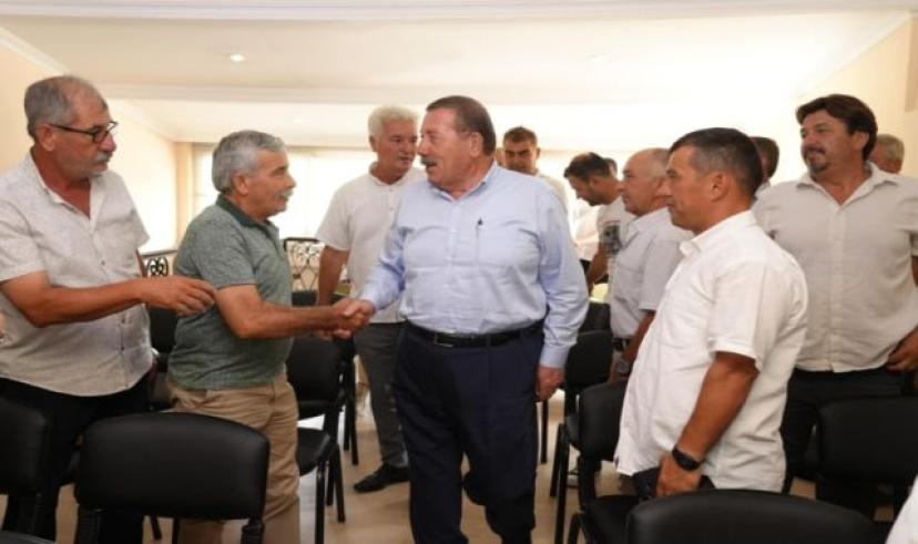 Başkan Topuz, Muhtarlarla Bir Araya Geldi