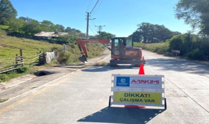 Büyükşehir A Takımı’ndan V kanalı temizliği