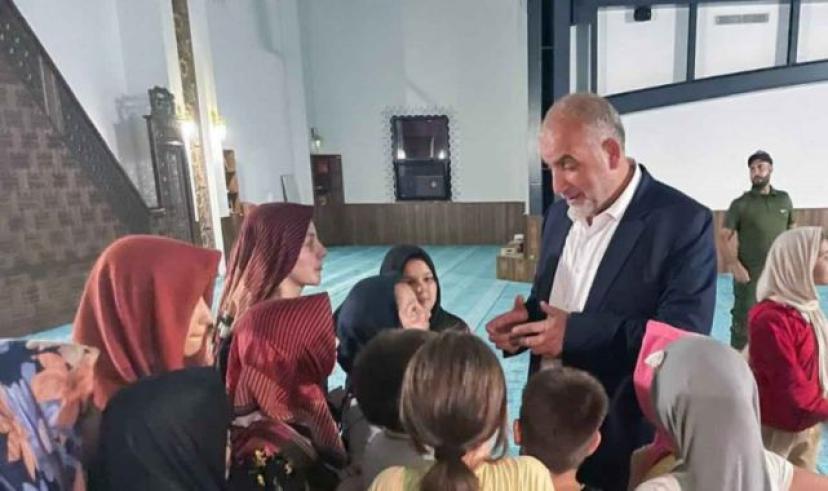Canik’te camiler çocuk sesleriyle doldu