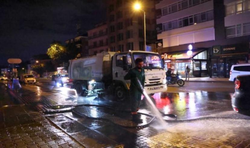 Çankaya’da 7/24 temizlik