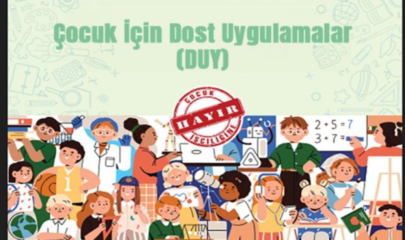 Çocuklar için DUY İhbar Platformu kuruldu