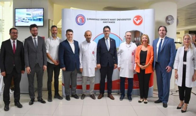 ÇOMÜ’de ‘’Senin Desteğin İle Daha Güçlü Bir Hastane’’ destek kampanyası töreni gerçekleşti