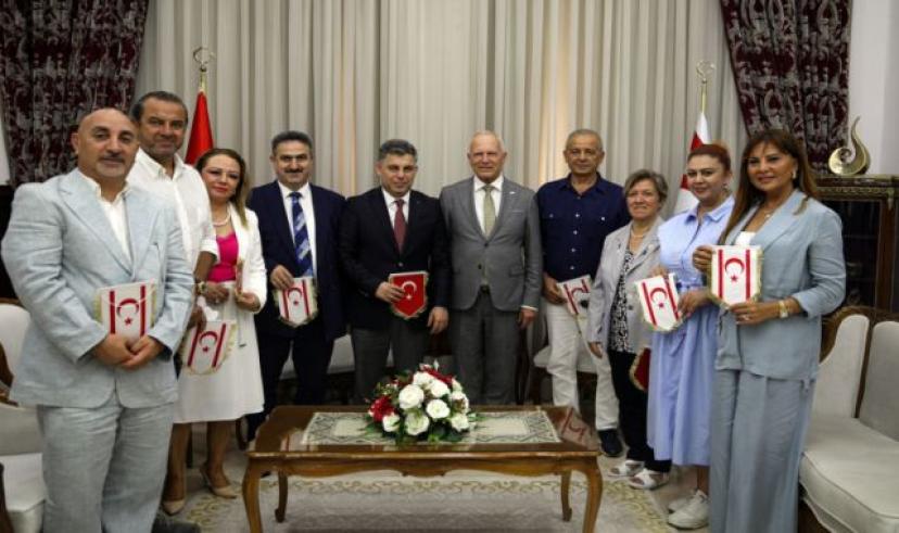 Cumhuriyet Meclisi Başkanı Töre, Türkiye Sanayi ve Ticaret Konfederasyonu heyetini kabul etti – Kıbrıs Genç