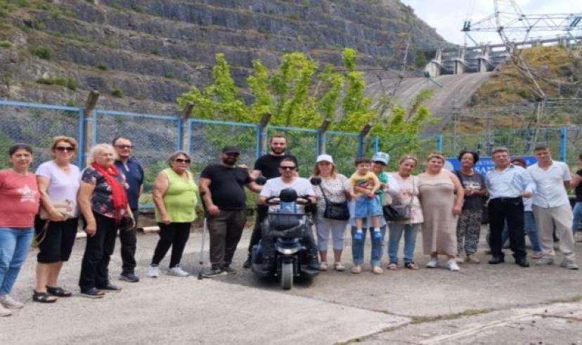 Engelliler Samsun’u ilçe ilçe geziyor