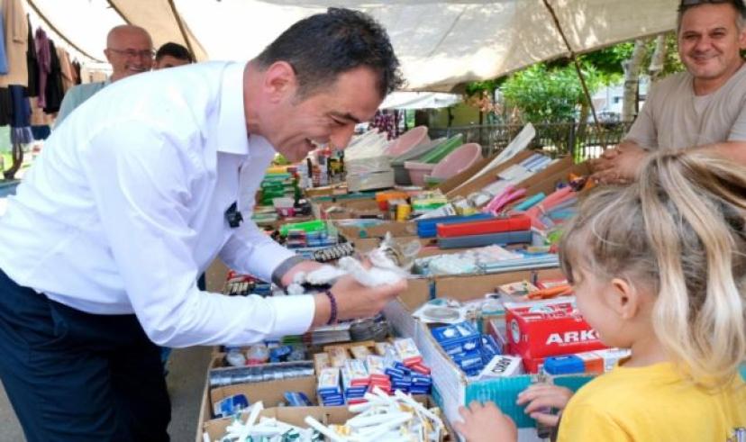 Fuat Köse Giresun Pazarcı Esnafına Ziyaret Etti