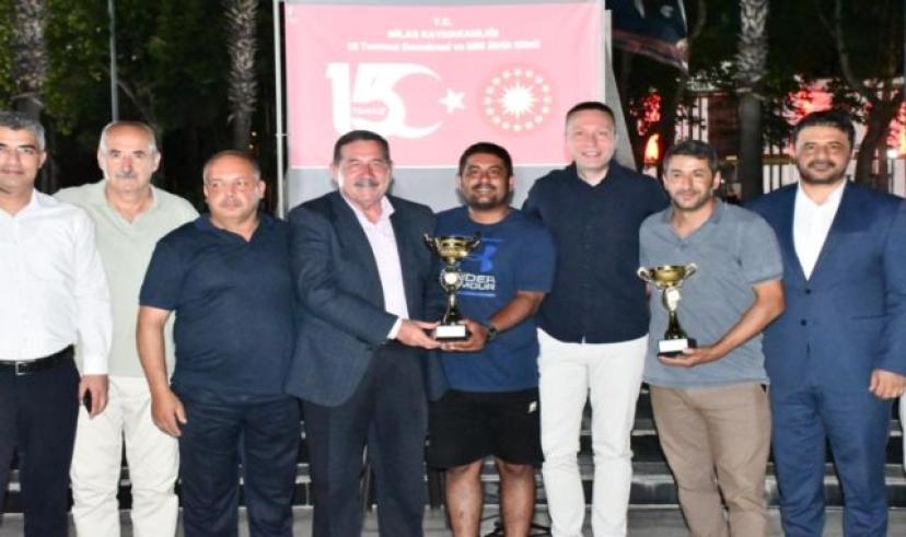 Futbol Turnuvası ödülleri dağıtıldı