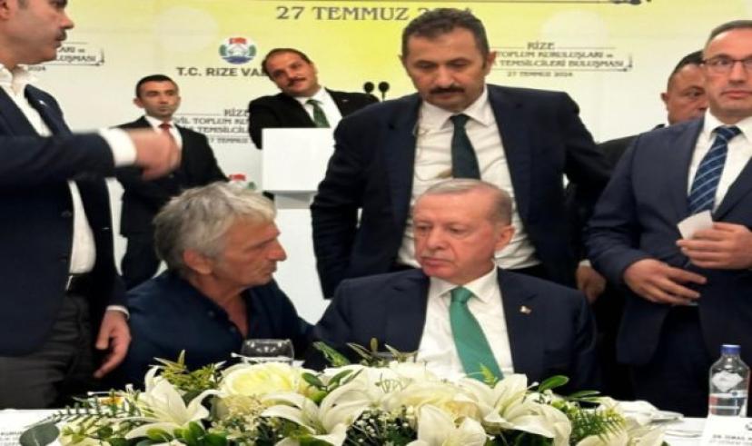 Gazeteci Mustafa Bayrak, Cumhurbaşkanı Erdoğan ile görüştü