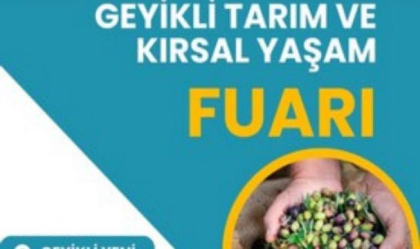 Geyikli Tarım ve Kırsal Yaşam Fuarı başlıyor