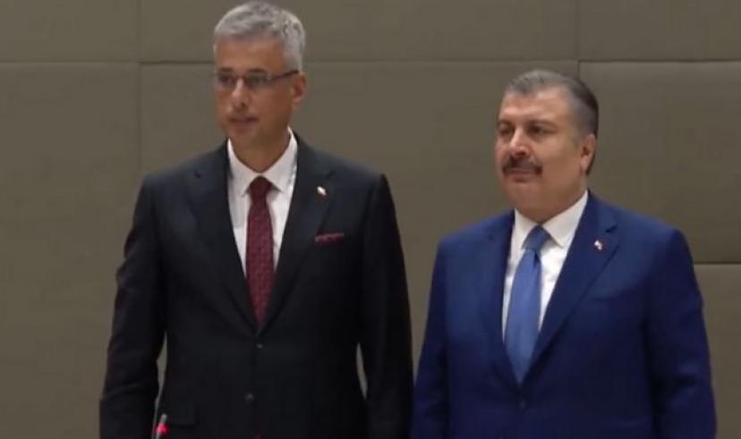 Koca, görevini Kemal Memişoğlu’na devretti
