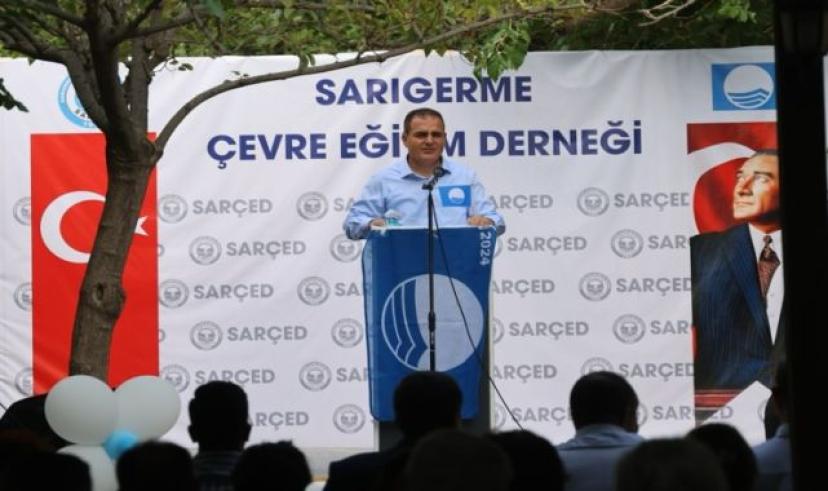 Mavi Bayrak Göndere Çekme Töreni Ortaca’da gerçekleşti