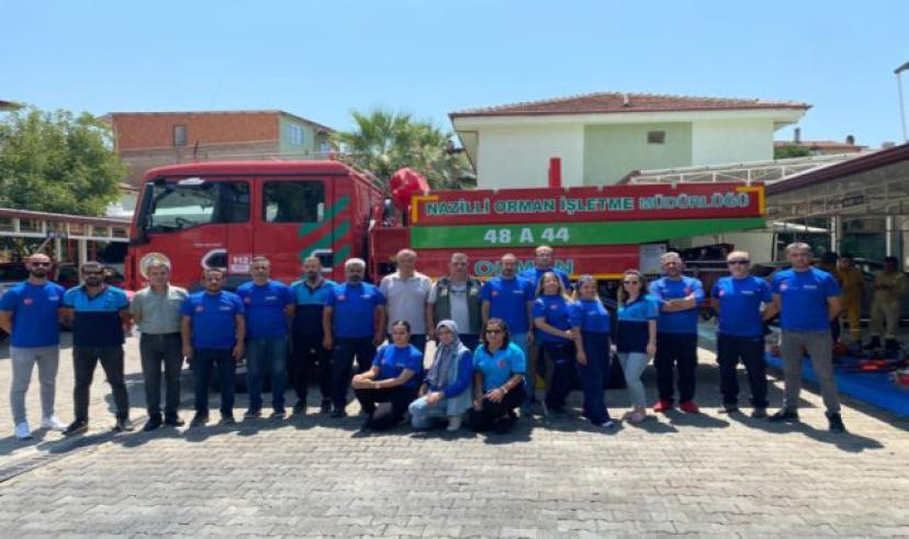 Muğla OBM’de Yangın Gönüllü Eğitimleri devam ediyor