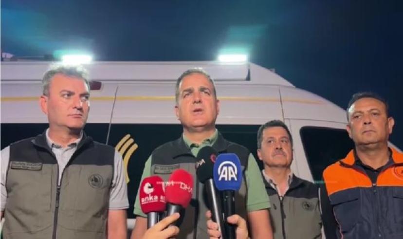 Muğla Valisi İdris Akbıyık ” 2024 Yılının En Ciddi Yangınlarından Birini  Yaşıyoruz ”